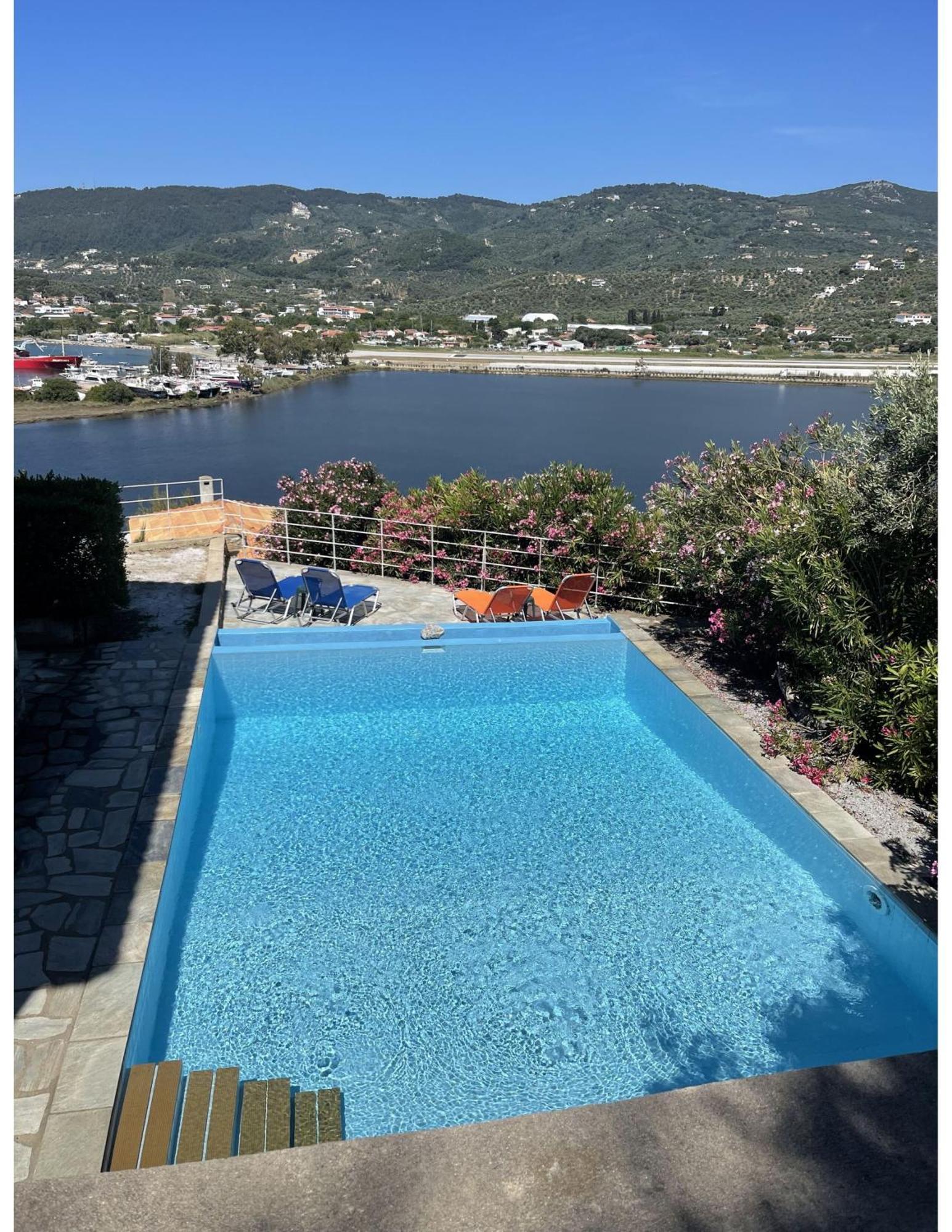 Skiathos Seaview Villa With Pool Punta Exterior foto